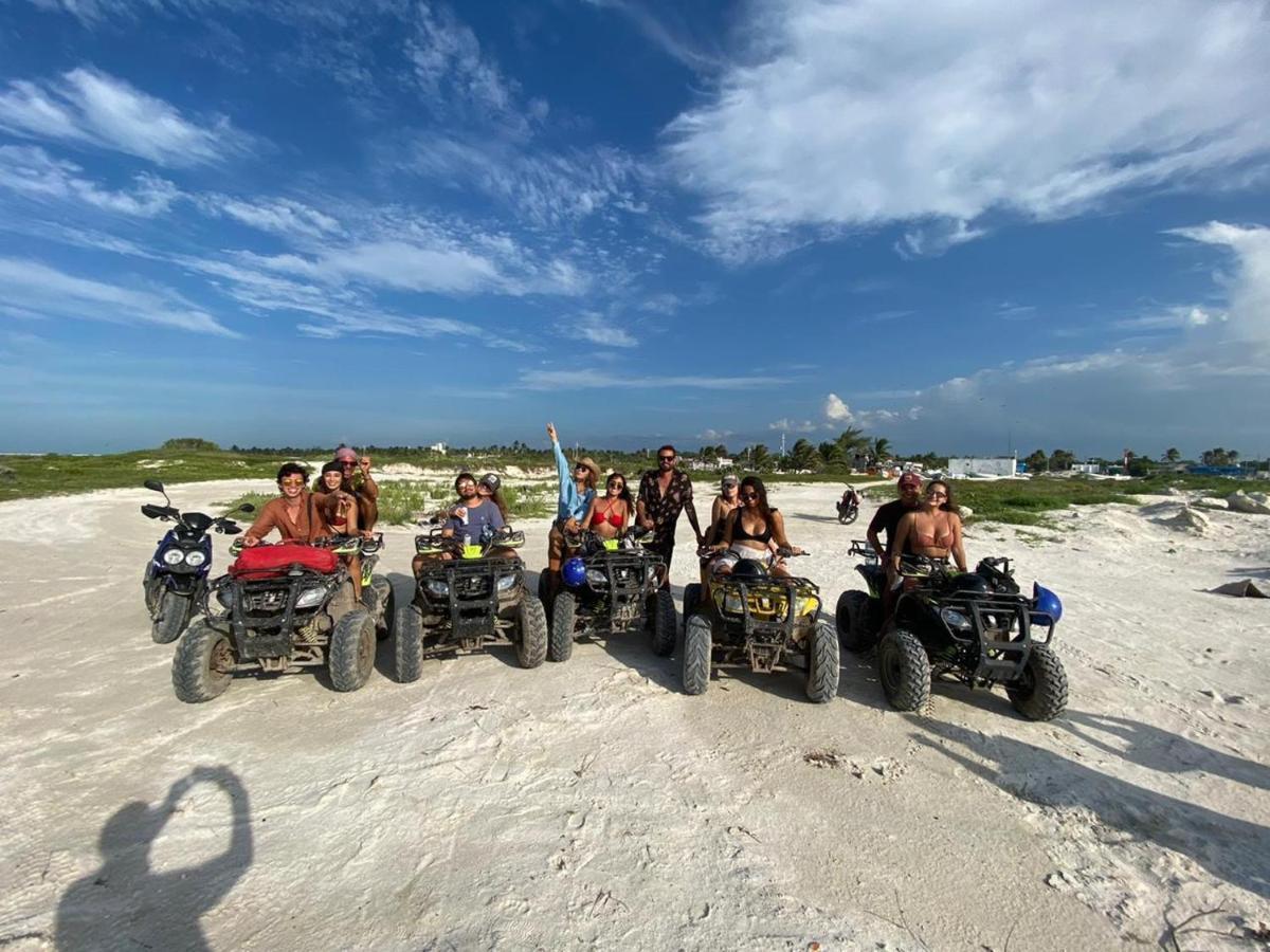 Hotel Mayari Holbox Ilha Holbox Exterior foto ATV tour in Tulum, Mexico